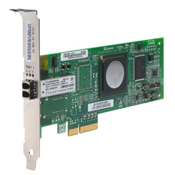 QLE2460-E | QLogic 4GB Single Channel PCI Express X4 Low Profile Fibre Channel HBA