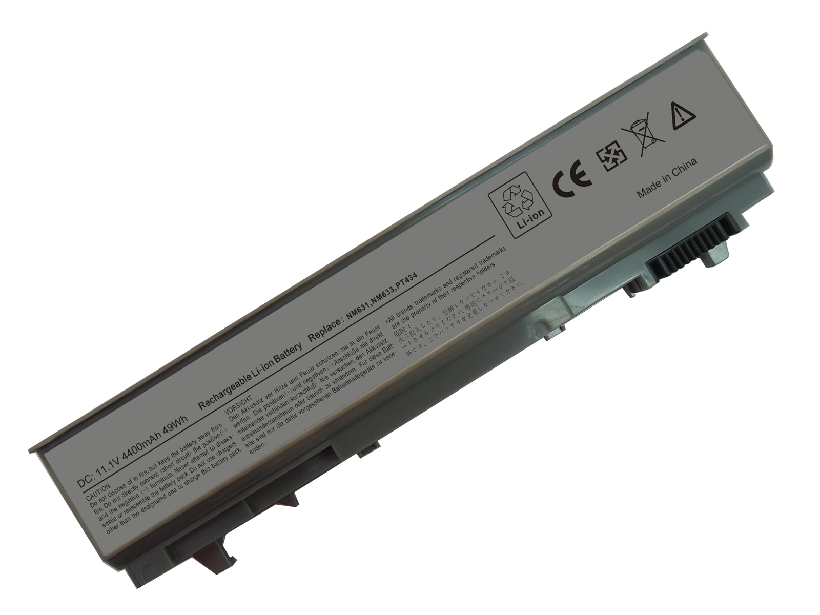 TX283 | Dell 6-Cell 60WHr Lithium-Ion Battery for Latitude E6410 E6510 Laptops Precision M4500 Mobile WorkStations