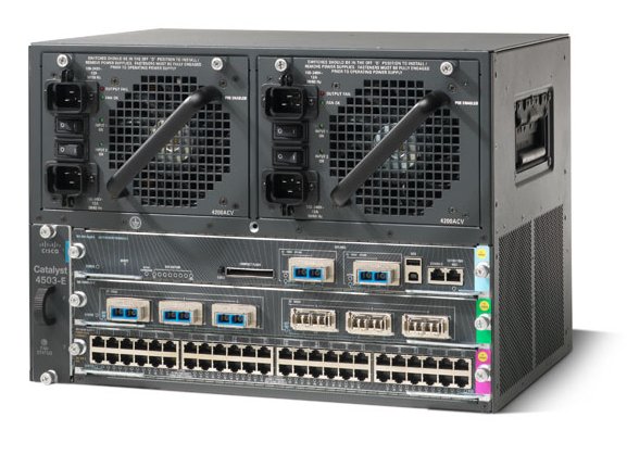 WS-C4503-E= | Cisco Catalyst 4503-E - switch - rack-mountable