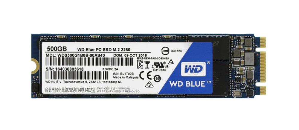 WDS500G1B0B | Western Digital 500GB SATA 6Gb/s 2.5 Solid State Drive (SSD)