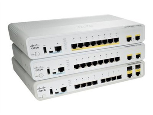 WS-C2960CG-8TC-L | Cisco Catalyst Compact 2960CG-8TC-L Switch Managed 8 X 10/100/1000 + 2 X Shared SFP Desktop