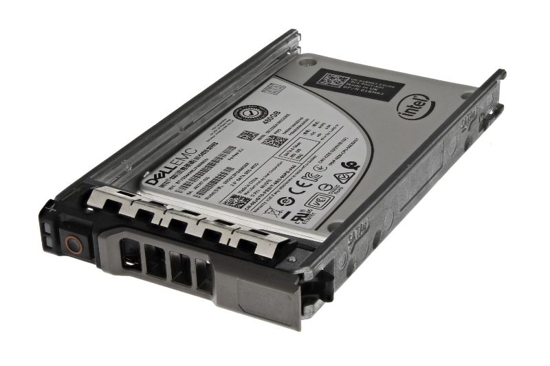 400-BDWE | Dell 480GB Mixed-use TLC SATA 6Gb/s 2.5 Hot-pluggable Solid State Drive (SSD) for 14 Gen. PowerEdge Server