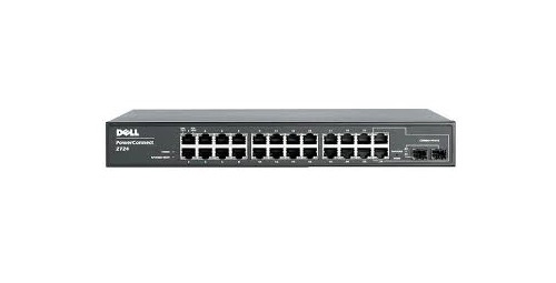 YJ297 | Dell PowerConnect 2724 24-Port Gigabit Managed Switch with Rack Ears