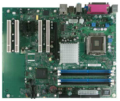 D915PGN | Intel 915P Express Chipset 4-Slot DDR SDRAM ATX System Board (Motherboard) Socket i915P