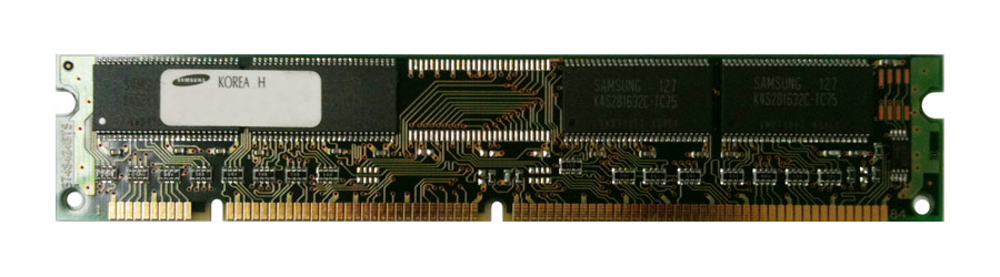 KT0J650-SAD75 | Samsung 256MB 133MHz PC133 non-ECC Unbuffered CL3 168-Pin DIMM 3.3V Memory Module