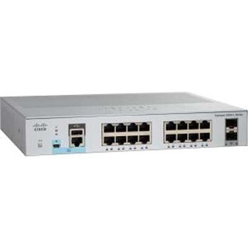 WS-C2960L-16TS-LL | Cisco Catalyst 2960L-16TS-LL Managed Switch 16 Ethernet-Ports and 2 Gigabit SFP Uplink-ports