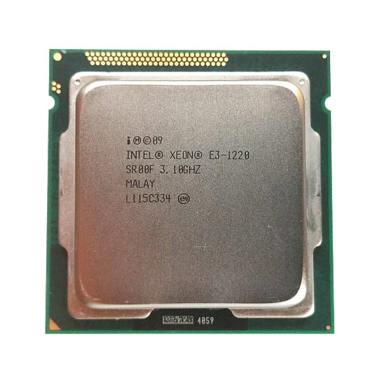 78P0971 | Intel Xeon E3-1220 4-Core 3.10GHz 5GT/s DMI 8MB SmartCache Socket LGA1155 Processor