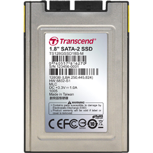 TS128GSSD18S-M | Transcend 128 GB Internal Solid State Drive (SSD) - 1.8 - SATA/300