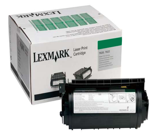 12A6860-B2 | Lexmark 18000 Pages Black Laser Toner Cartridge for T620 T622 Laser Printer