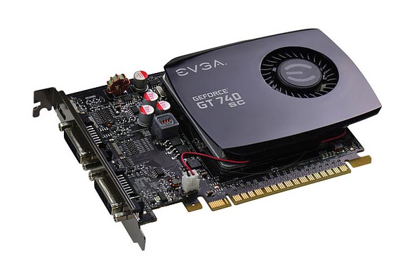 02G-P4-2742-KR | EVGA GeForce GT 740 Superclocked Single Slot 2GB DDR3 Graphics Cards