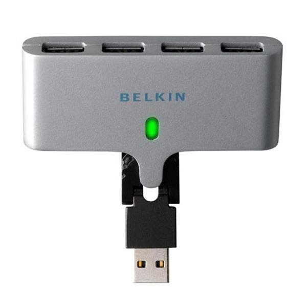 F5U415 | Belkin 4 Port USB 2.0 Swivel Hub 4 x 4-pin USB 2.0 USB External