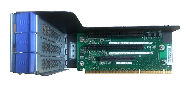 00FK629 | IBM X3650 M5 3-Slot X16 Riser Card with Cage