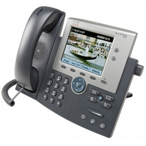 CP-7945G | Cisco Unified IP Phone 7945G VoIP Phone SCCP SIP Silver Dark Gray - NEW