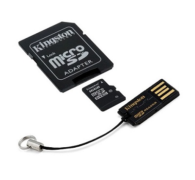 MBLY4G2/16GB | Kingston 16GB Class 4 microSDHC Flash Memory Card