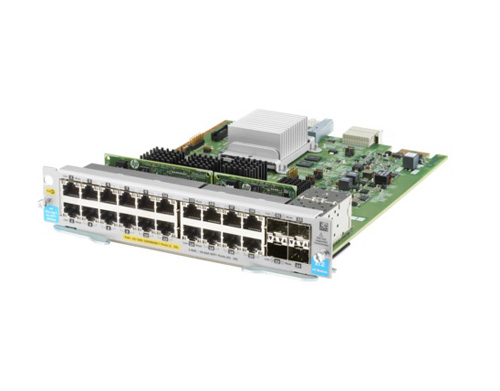 J9990A | HP 5400R ZL2 20-Ports 10/100/1000BASE-T POE+ / 4-Port 1G/10GbE SFP+ MACSEC V3 ZL2 Expansion Module