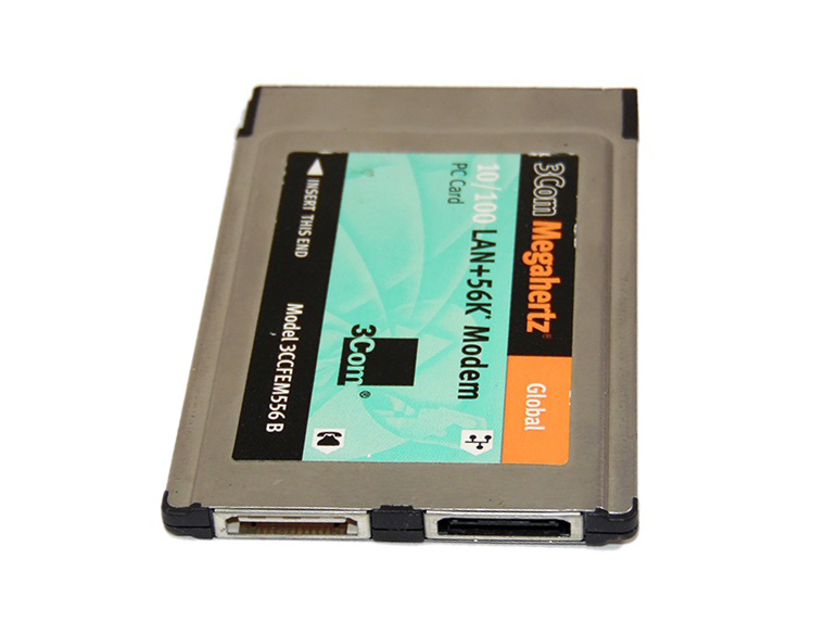 3CCFEM556B | 3Com Megahertz 10/100 LAN 56k Modem PC Card