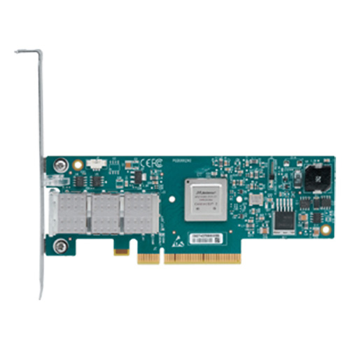 MCX353A-FCBS | Mellanox ConnectX-3 VPI Adapter Card CTLR Single Port QSFP FDR IB