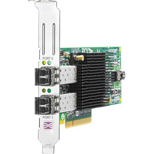 AH403A | HP StorageWorks 82E 8GB Dual Port PCI-E X8 Fibre Channel Host Bus Adapter - NEW