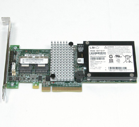 9260-8I-IBM | IBM MegaRAID SAS 9260-8i 6Gb/s 8-Port RAID Controller