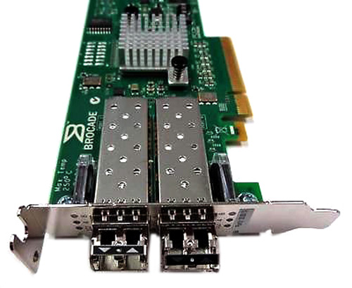 2MR3M | Dell Brocade 825 8GB Dual Port PCI-E Fibre Channel Host Bus Adapter - NEW