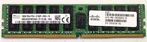 15-102216-01 | Cisco 16GB (1X16GB) 2133MHz PC4-17000 CL15 ECC Dual Rank 1.20V DDR4 SDRAM 288-Pin DIMM Memory for Server