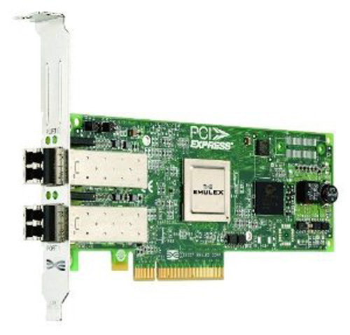 406-BBGR | Dell LightPulse 8GB Dual Channel PCI-E Fibre Channel Host Bus Adapter with Long Bracket Card Only