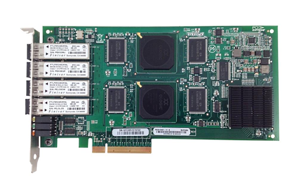 PX2610401-10A | QLogic SANBlade 4GB Quad-Port PCI Express Fibre Channel Host Bus Adapter