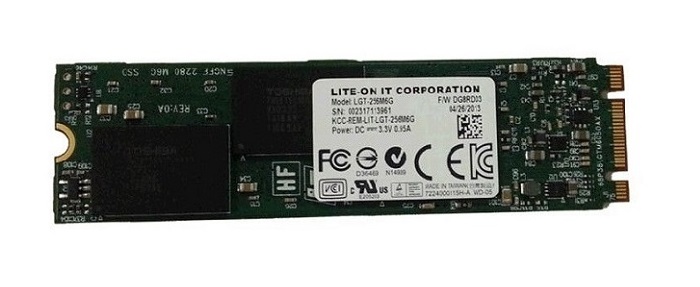 LGT-256M6G | Lite-On 256GB mSATA 6Gb/s NGFF M.2 Solid State Drive (SSD)