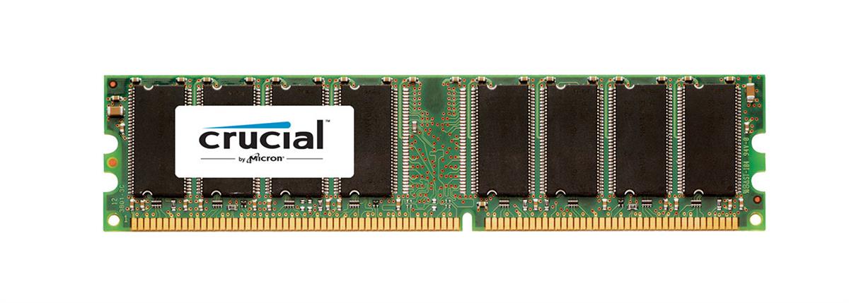 CT407771 | Crucial Technology 256MB DDR-400MHz PC3200 non-ECC Unbuffered CL3 184-Pin DIMM 2.5V Memory Module for Apple iMac G5-1.6GHz 17 Desktop