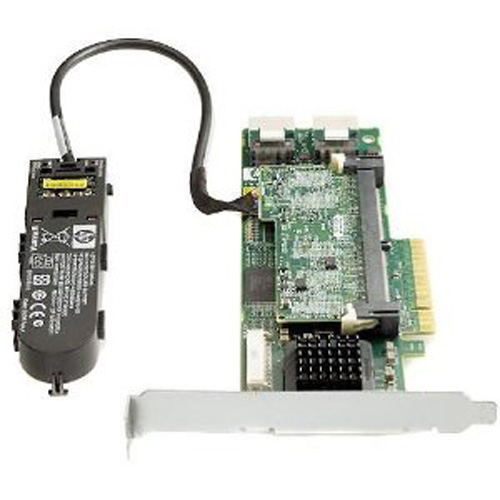 462864-B21 | HP Smart Array P410 2-Ports Internal PCI-E X8 Low-profile SAS RAID Controller with 512MB BBWC Memory - NEW