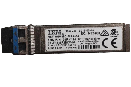 78P4004 | IBM 16 Gb Lwl SFP+ Transceiver for Storwize V7000 Gen2 - NEW