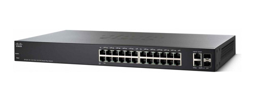 SF220-24-K9 | Cisco Small Business Smart Plus SF220-24 Managed Switch 24 Ethernet-Ports and 2 Combo Gigabit SFP-Ports - NEW