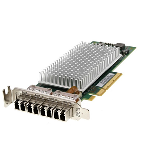 DXNYJ | Dell QLogic QLE2694-T-DEL 16GB FC Quad Port Low-profile Host Bus Adapter