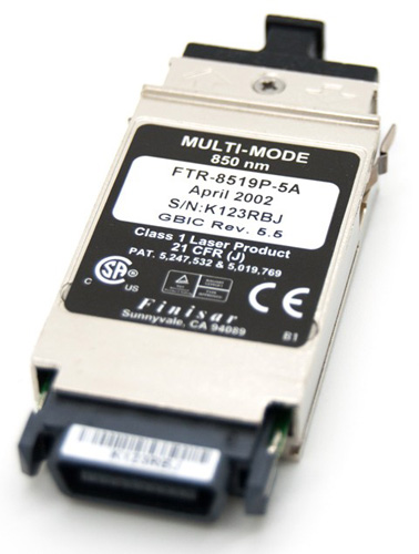 FTR-8519P-5A | Finisar 1GB Multi-mode 1000BASE-SX GBIC Transceiver SC FC Fibre