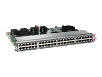 WS-X4648-RJ45V+E= | Cisco Line Card E-Series Premium - switch - 48 ports - plug-in module