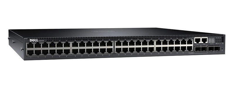 0WYWXP | Dell PowerConnect N2048P 48-Port 10/100/1000-Base-T and 2 X 10 GbE SFP+ PoE Layer 3 Switch