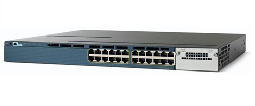 WS-C3560X-24T-L | Cisco Catalyst 3560X-24T-L Switch Managed 24 X 10/100/1000 Rack-mountable 2-Slot LAN Base - NEW
