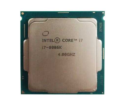 BX80684I78086K | Intel Core i7-8086K 6-Core 4.00GHz 8GT / s DMI3 12MB SmartCache Socket LGA 1151Processor