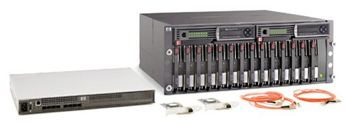 397079-B21 | HP StorageWorks Modular Smart Array MSA1000 SAN STARTER HA Kit Switch 8-Ports