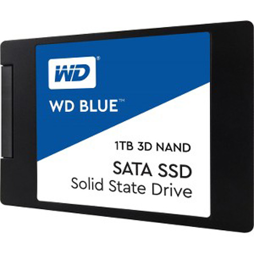 WDS100T2B0A | WD Blue 3D NAND 1TB SATA 6Gb/s 2.5 7MM Internal Solid State Drive (SSD) - NEW