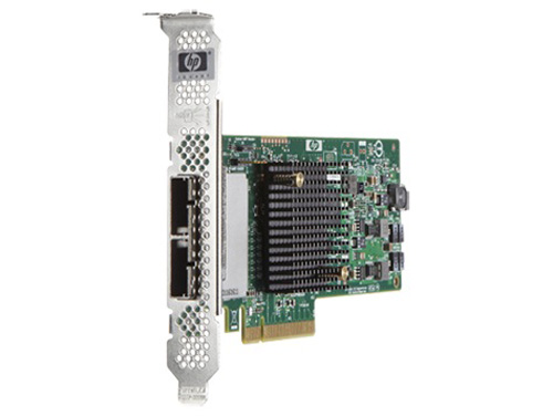 729553-B21 | HP H221 PCI-E 3.0 SAS Host Bus Adapter 6Gb/s SAS PCI-Express 3.0 Plug-in Card 8 Total SAS Ports 2 SAS Ports External