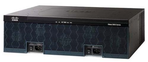 CISCO3925-SEC/K9 | Cisco 3925 Security Bundle Router - Desktop - Ethernet, Fast Ethernet, Gigabit Ethernet-3u - External