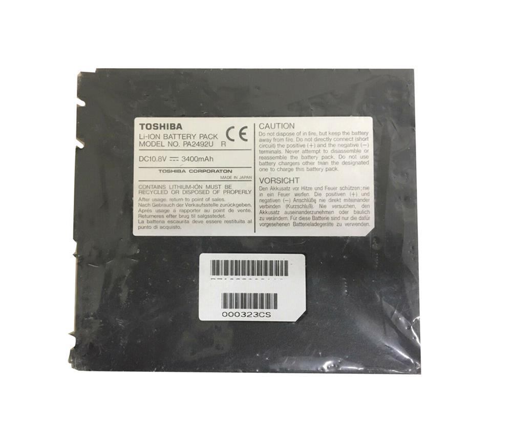 PA2492U | Toshiba DC 10.8V 3400mAH Battery Pack Portege 640/650CDT