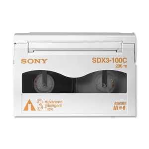SDX3100C | Sony SDX3-100C AIT-3 Data Cartridge - AIT AIT-3 - 100GB (Native) / 260GB (Compressed) - 1 Pack