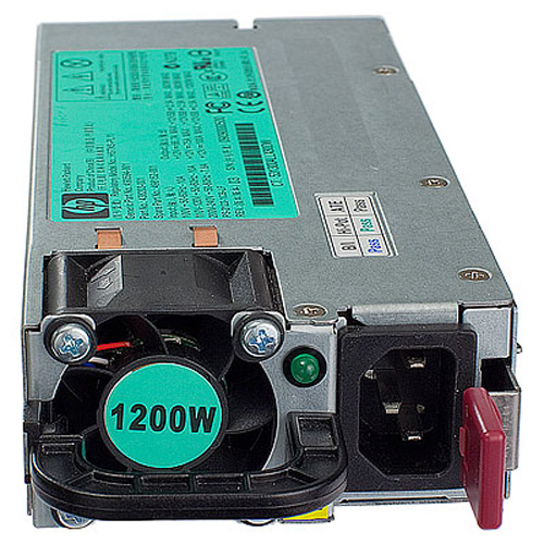 437572-B21 | HP 1200-Watts 12Volt DC Output Redundant Power Supply for Proliant DL580 G5 DL785 G5 DL785 G6
