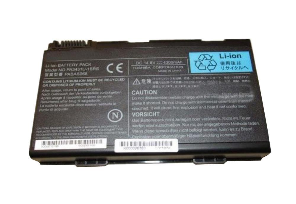 PA3431U-1BRS | Toshiba Primary 8-Cell 4300mAh Li-Ion Battery Pack