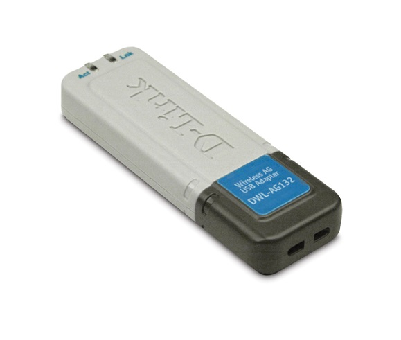 DWL-AG132 | D-Link 108Mbps 802.11b/a/g Wireless USB 2.0 Network Adapter