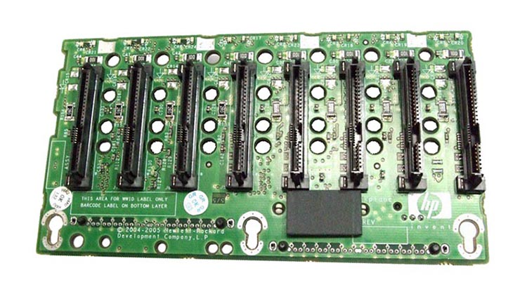 412736-001 | HP 8-Bay SFF SAS/SATA Hard Drive Backplane Board for ProLiant DL380 G5 Server