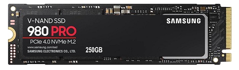 MZ-V8P250B/AM | Samsung 980 Pro 250gb M.2 PCIe 4.0 X4 NVME Solid State Drive SSD - NEW