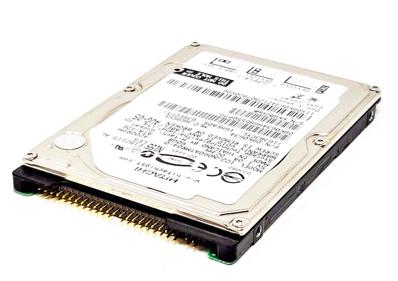 08K1597 | Hitachi 60GB 4200RPM ATA 100 1.8 2MB Cache Hard Drive